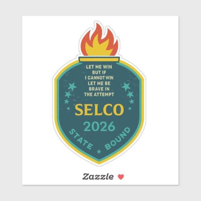 Fackel und Eid-Aufkleber Aufkleber (Blatt)