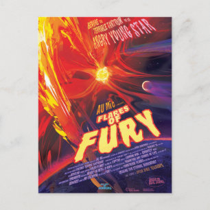 Fackeln aus Fury Poster, Au Microscopii. Postkarte