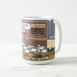 Fact Checkers | Absurd Wordplay Humor Classic Kaffeetasse