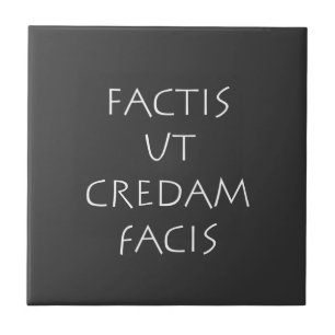 Factis la credam facis fliese