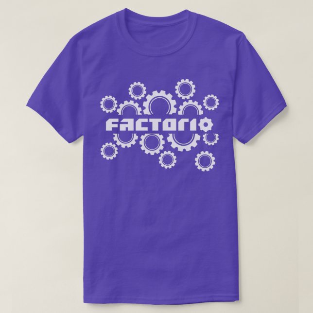 Factorio Design T-Shirt (Design vorne)