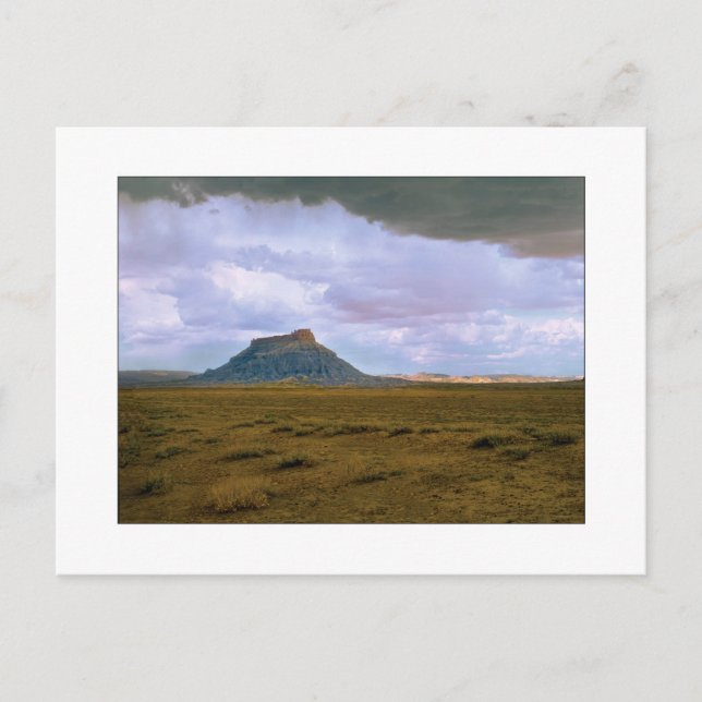 "Factory Butte" Postkarte (Vorderseite)