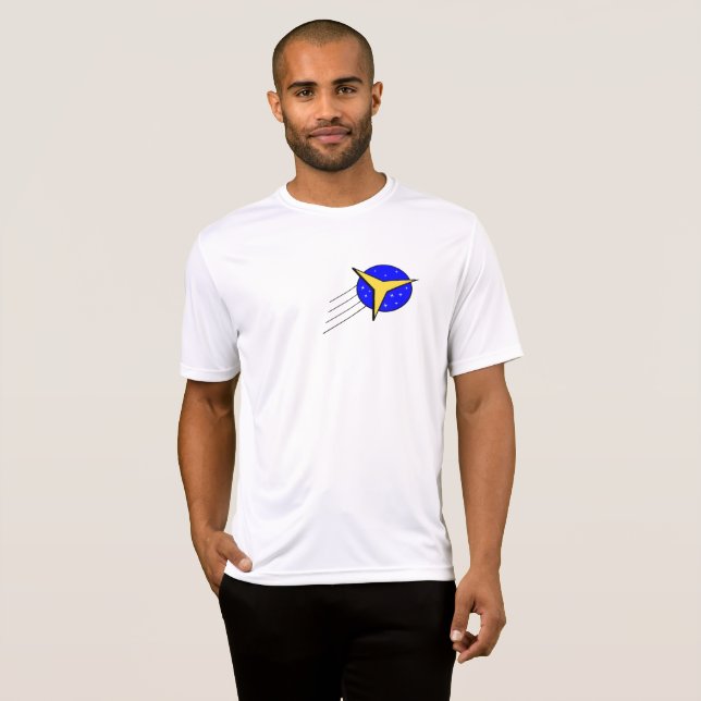 FAD3D blauer Himmel T-Shirt (Vorne ganz)