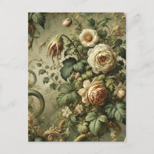 Fade to Grace – Gothic Baroque Feiertagspostkarte