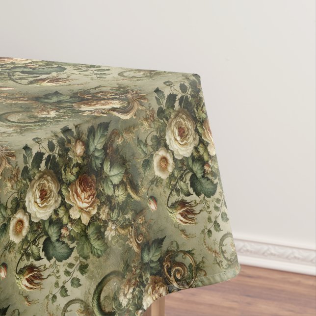 Fade to Grace - Gothic Medium Muster Tischdecke (Beispiel)