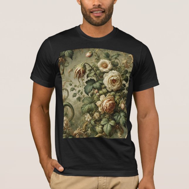 Fade to Grace – Gothic Wearable Art T-Shirt (Vorderseite)