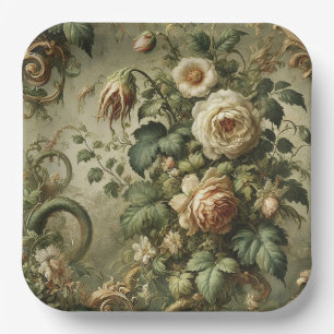 Fade to Grace - Gotisches Barock Pappteller