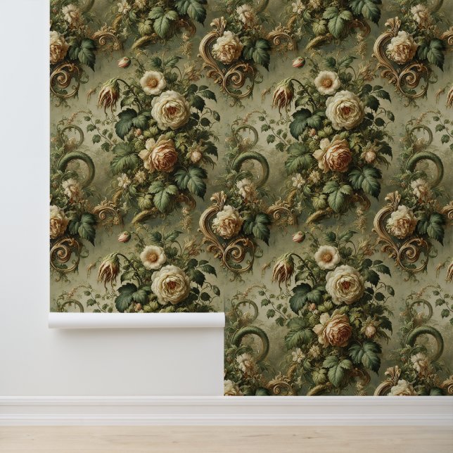 Fade to Grace - Gotisches Barock Tapete (Anwendung)