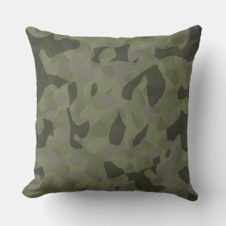Faded Camo abstract Kissen
