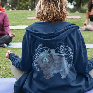 FADED GENES Chow TREM OF LIFE Back/front zip Hoodie