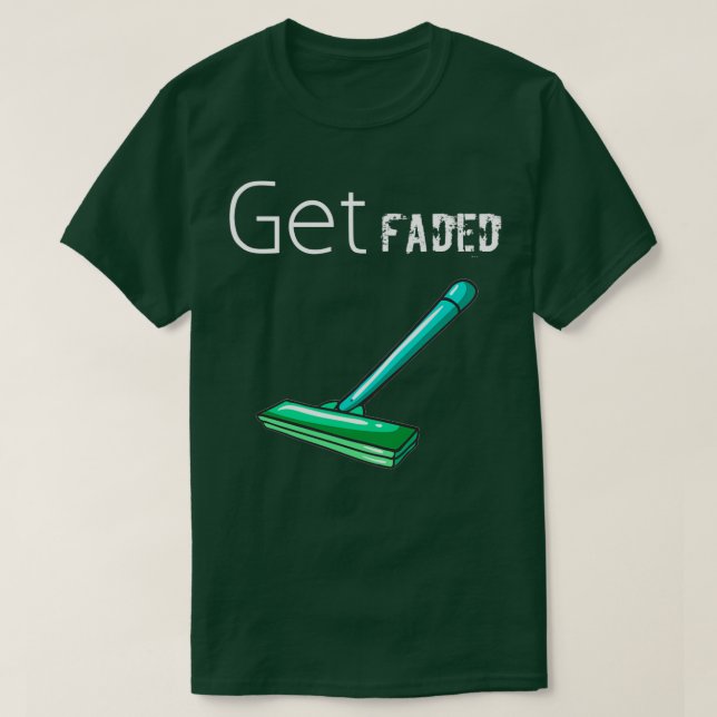 FadedFunny Barber Geschenk für Barber T-Shirt (Design vorne)