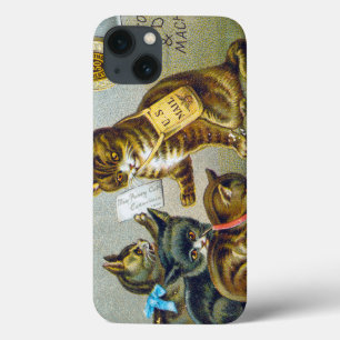 Faden-Geschäftskarte, 1880 iPhone 13 Hülle