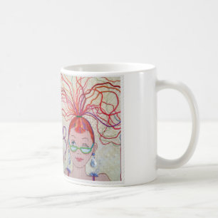 Faden-Kopf! Kaffeetasse