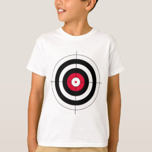 Fadenkreuz-Bullaugen-Ziel T-Shirt