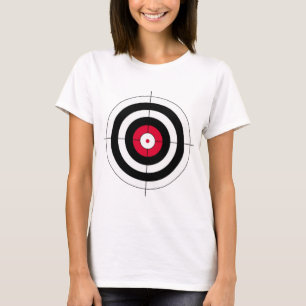 Fadenkreuz-Bullaugen-Ziel T-Shirt
