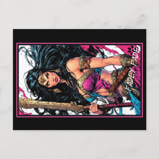 Fadey Barbarian Comic Style 03 Postkarte