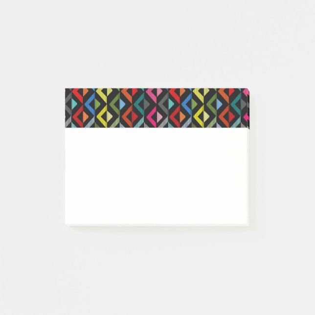 Fading Half Diamonds Post-it Klebezettel (Vorderseite)