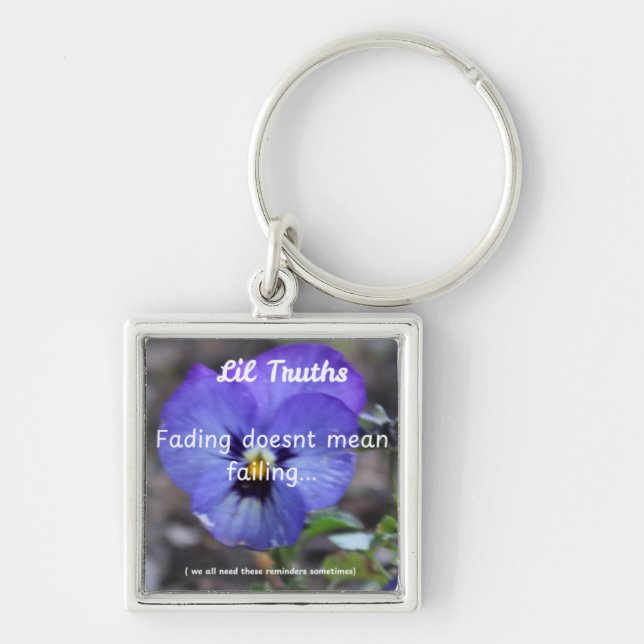 Fading Pansiy Lil Truth Remidner  Schlüsselanhänger (Vorne)