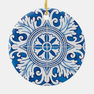 Fado, portugiesische Volksmusik Keramik Ornament