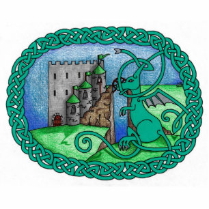 Faer Feld-Schloss-Fotoskulptur Fotoskulptur Magnet