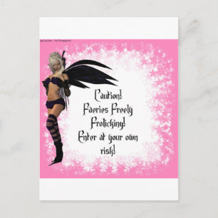 Faeries Freely Frolicking Postkarte