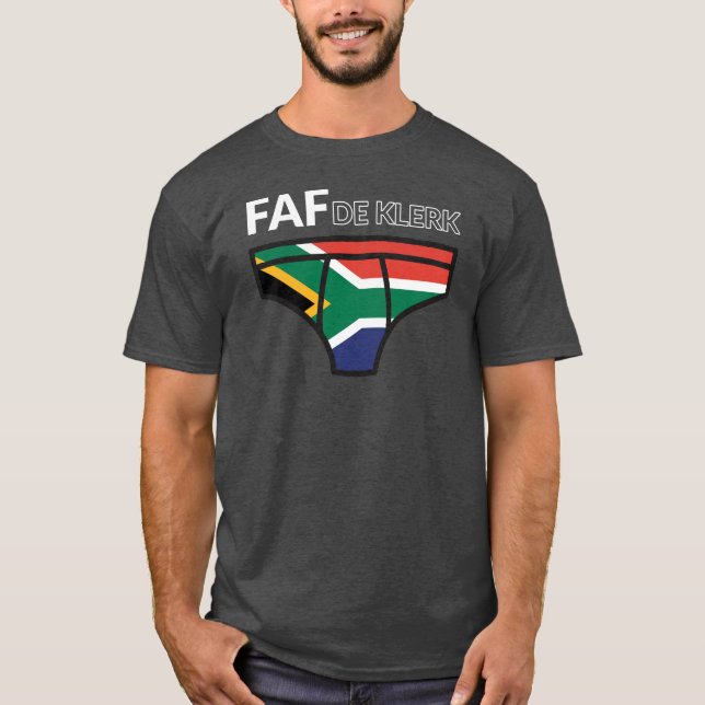 Faf De Klerk - 2019 Springbok Rugby Weltmeistersch T-Shirt (Vorderseite)