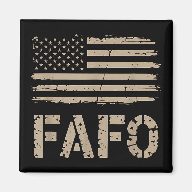 Fafo Flag Magnet (Vorne)