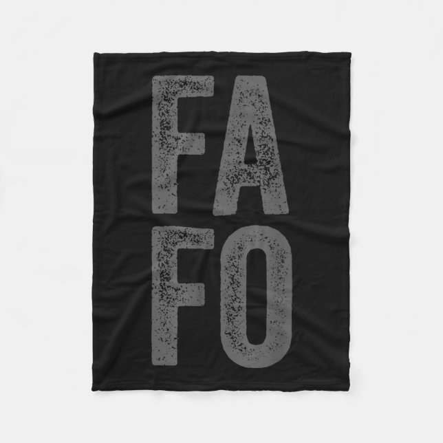 Fafo für weitere Informationen Fleecedecke (Vorderseite)