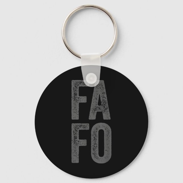 Fafo für weitere Informationen Schlüsselanhänger (Vorderseite)