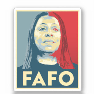 FAFO: Letitia James Aufkleber