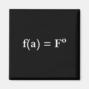 Fafo-Math-Gleichung Lustiges Geschenk für Matheleh Magnet