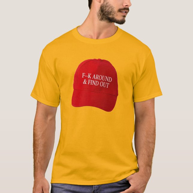 FAFO-Mütze T-Shirt (Vorderseite)
