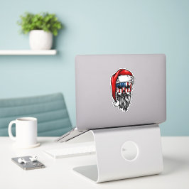 FAFO Santa Custom-Cut Vinyl Sticker