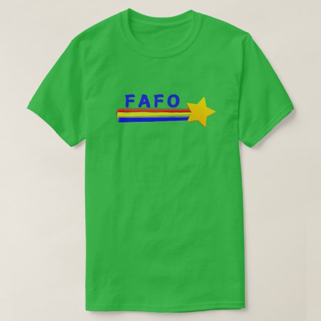 FAFO Sie wissen T-Shirt (Design vorne)