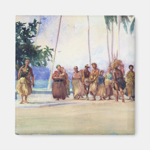 'Fagaloa-Bucht, Samoa, 1890' - John LaFarge Magnet