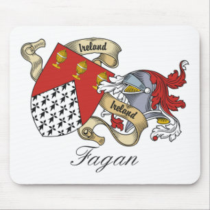 Fagan Familienwappen Mousepad