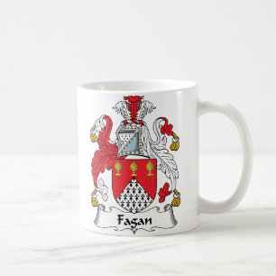 Fagan Familienwappen Tasse