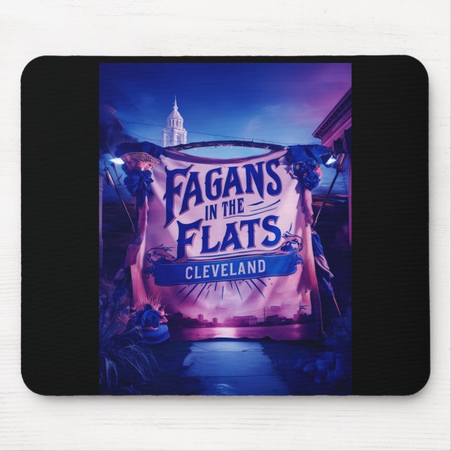 Fagans In The Flats Cleveland, Ohio Mousepad (Vorne)