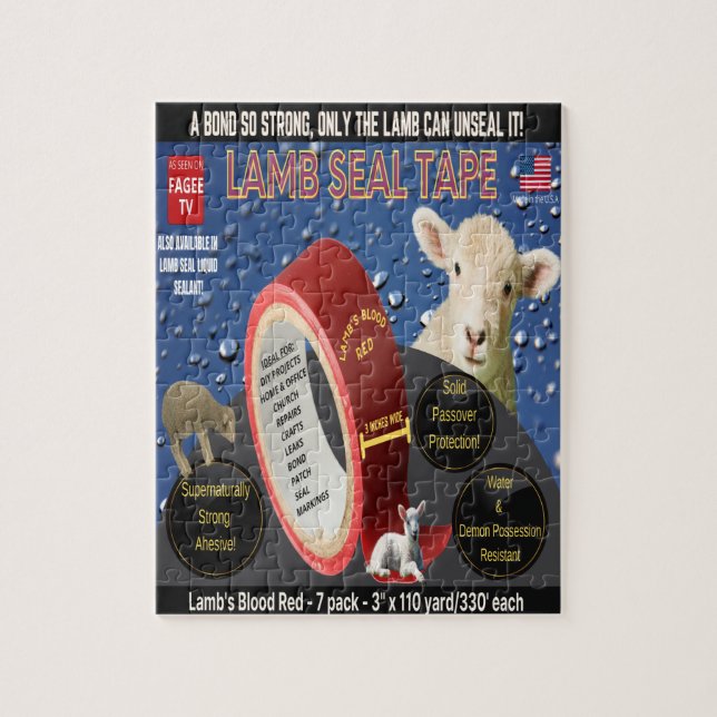 Fagee Lamb Siegel Tape Puzzle (Vertikal)