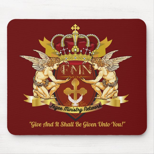 Fagee Ministerium Netzwerk Traditionelle Mousepad (Vorne)