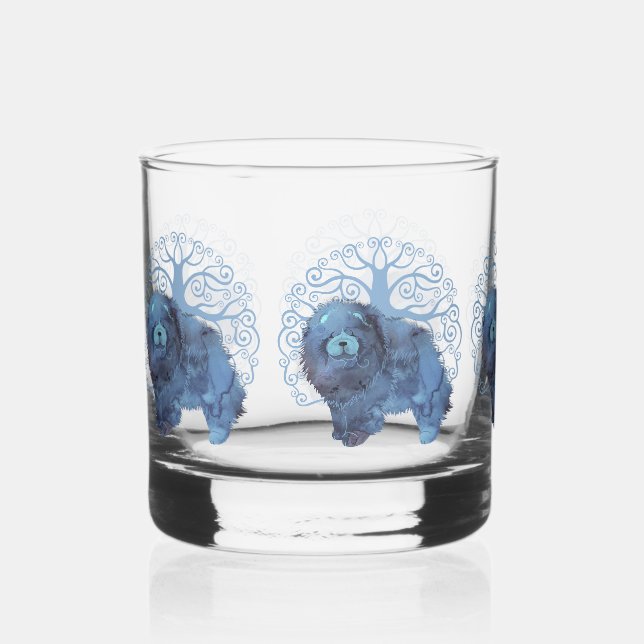 FAGENE Chow Chow Rocks Glass Whiskyglas (Vorderseite)