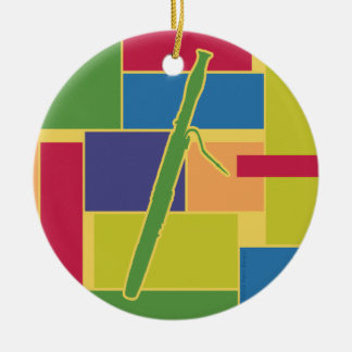 Fagott Colorblocks Ornament