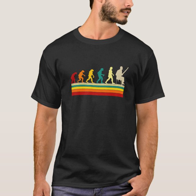 Fagott Fagott Evolution Musik Lustig Premium T-Shirt (Vorderseite)