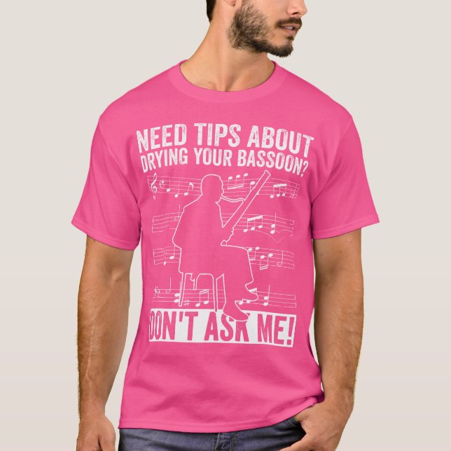Fagott und Fagottorchester T-Shirt (Vorderseite)