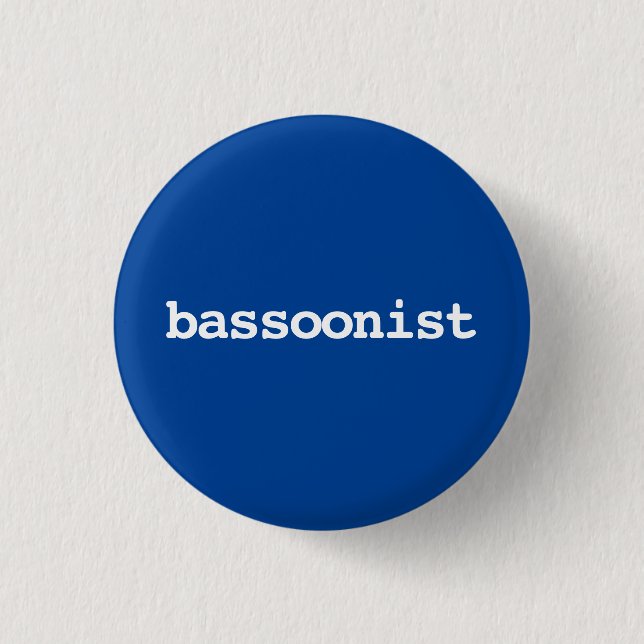 Fagottipografie Button (Vorderseite)