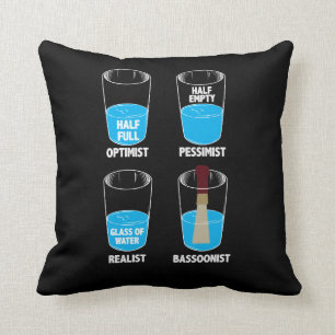 Fagottist Wasser Orchester Musiker Fagott Geschenk Kissen