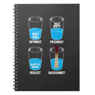 Fagottist Wasser Orchester Musiker Fagott Geschenk Notizblock