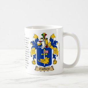Fahey, der Ursprung, die Bedeutung und das Wappen Tasse