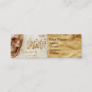 FÄHIGKEIT UND ZEHN,DENTAL KLINIK,DENTIST MONOGRAM MINI VISITENKARTE