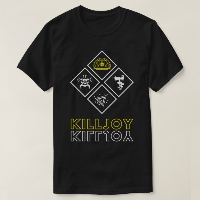 Fähigkeiten_s Killjoy Valorant T-Shirt (Design vorne)